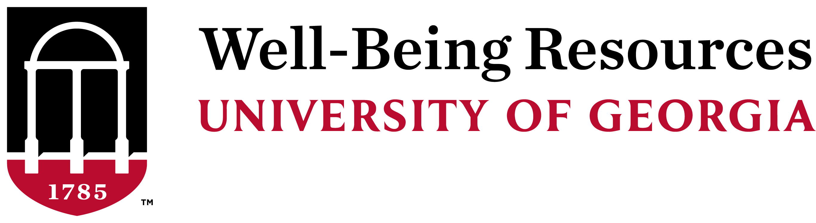 UGA Well-being Resources Logo